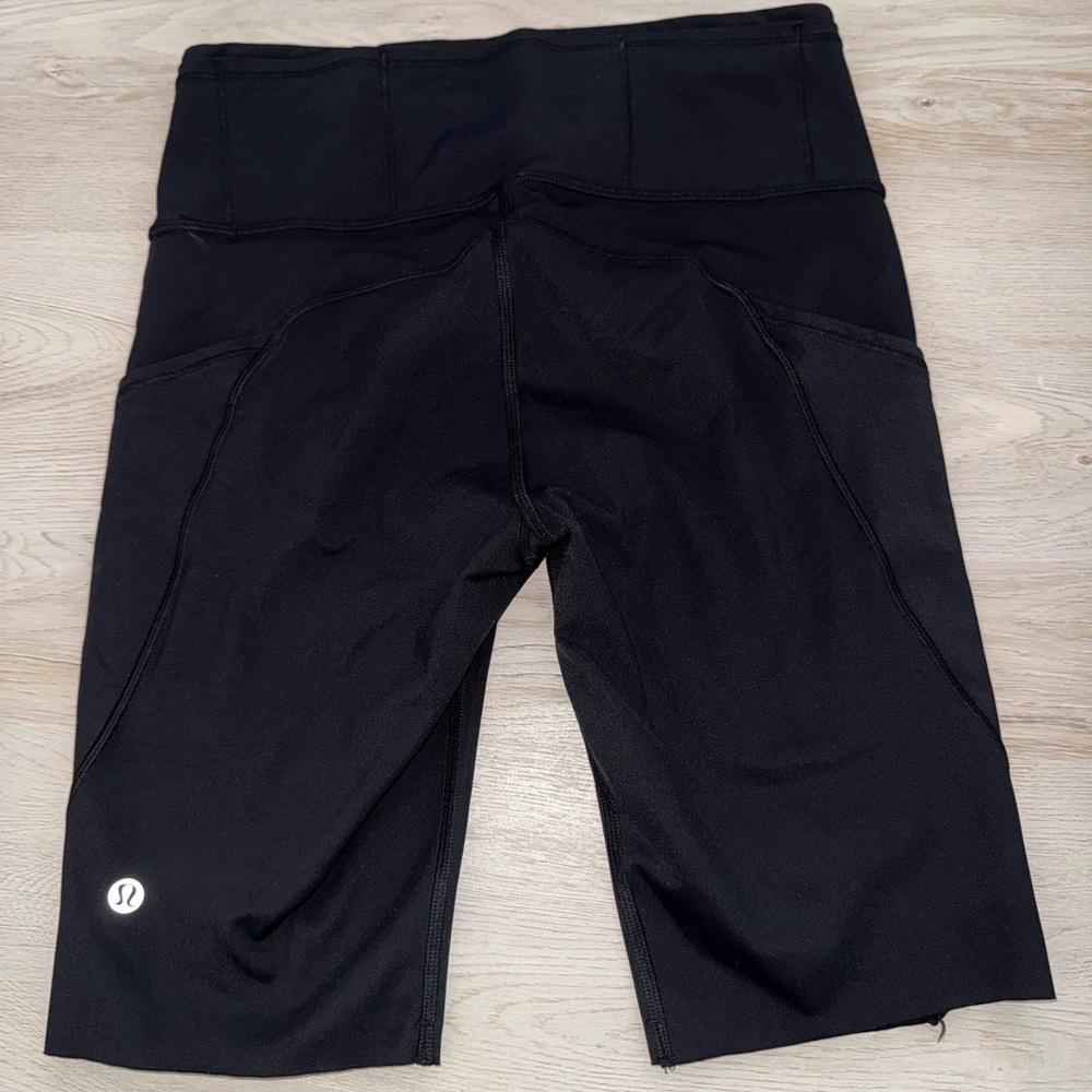 Lululemon Athletica Black Bike Shorts